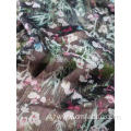 30d Polyester chiffon crepe foil printed fabric